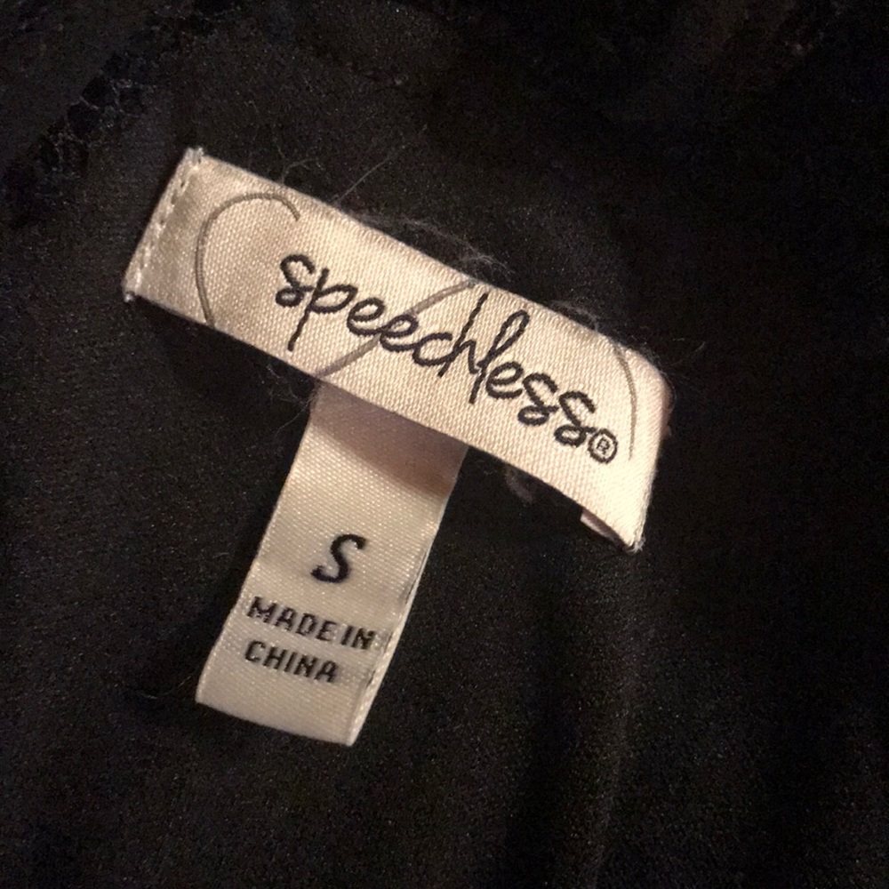 Speechless Beautiful Black Lace Dress size Small - Picture 7 of 7